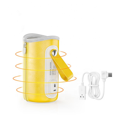 USB المحمولة الكهربائية زجاجة الحليب دفئا معزول غطاء ترموستات لسيارة السفر مثالية أثناء التنقل