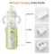 Nicepapa قابلة للتخصيص USB للسفر الطفل المضادة للمغص رضاعة زجاجة حليب الأطفال مع مسحوق تخزين الحرارة دفئا