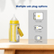 حليب الثدي USB المحمول زجاجة السفر دفئا PVC خالية من BPA للرضاعة الليلية