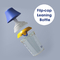 Natual Flip Cap Baby Bottle 180ml / 240ml بلاستيك PPSU زجاجات تغذية مضادة للمغص