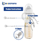 مجموعة هدايا زجاجات الأطفال ذاتية الخلط من Nicepapa غير سامة 240 مل مضادة للمغص وخالية من مادة BPA