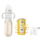 متعدد الوظائف سريع الاندفاع USB غطاء دفئا شاشة رقمية زجاجة الطفل PPSU مع موزع الصيغة زجاجة الرضاعة الليلية